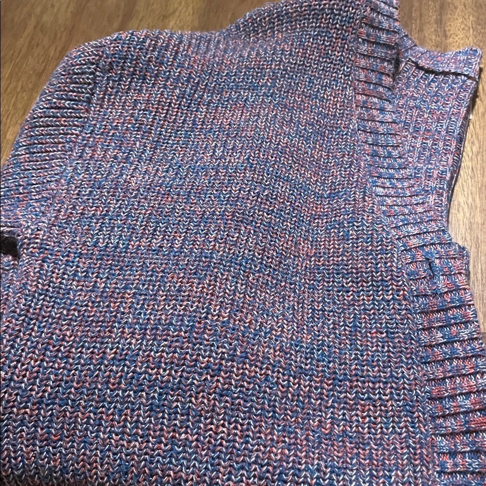 Wonder Nation Blue and Red Knit Cardigan - Picture 3 of 3